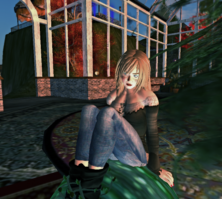 Sofia Talvik as avatar in Second Life