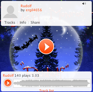 Click here to listen to Rudolf by Dusty Monroe