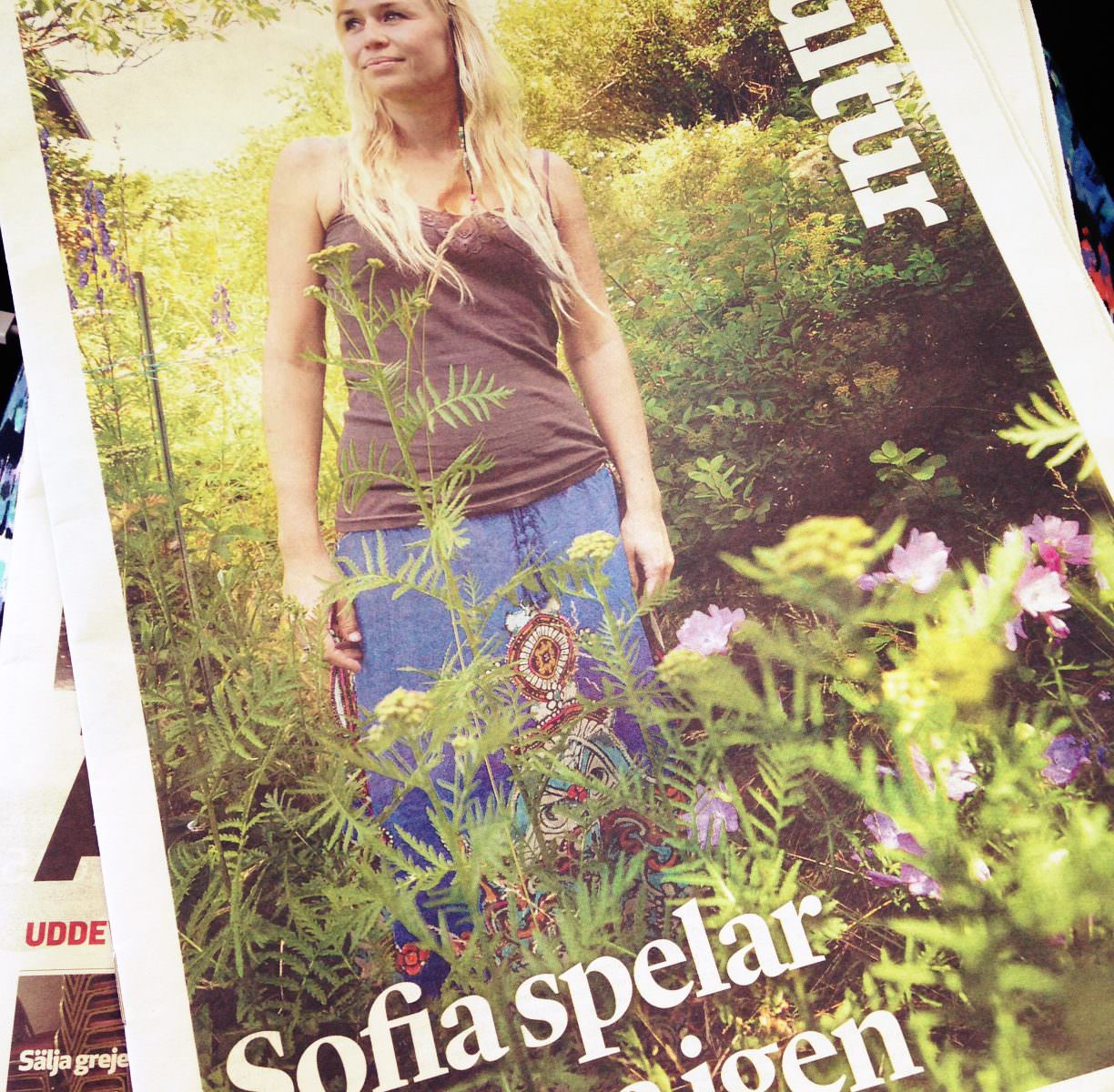 Sofia Talvik in Swedish press
