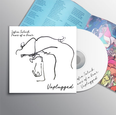 Sofia Talvik - Paws of a Bear - Unplugged - Album Cover and Booklet